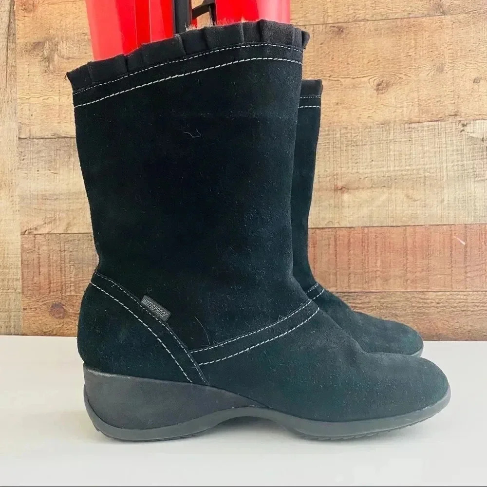 Sporto Abbey Mid Calf Waterproof Suede Boots - Picture 2 of 7